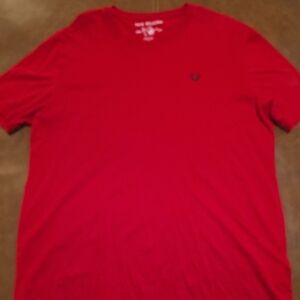 True Religion Classic Red Short Sleeve Tee